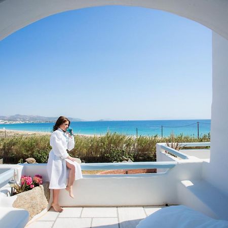 Naxian Riviera Exclusive Seafront Suites, Junior Suite Agios Prokopios  Exteriör bild